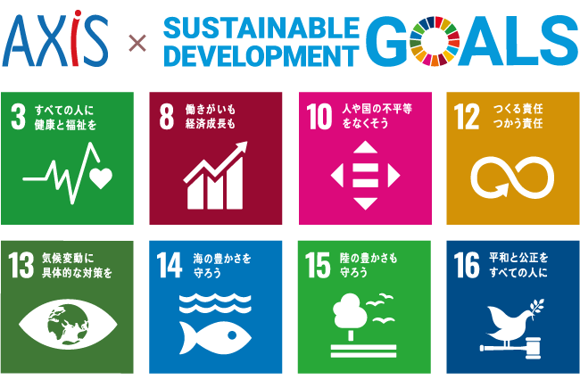 ＡＸｉＳ × ＳＤＧｓ